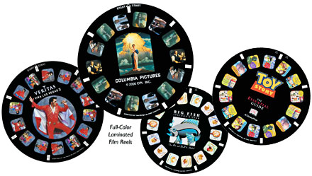 I3D kunststof schijf voor View-Master systeem
